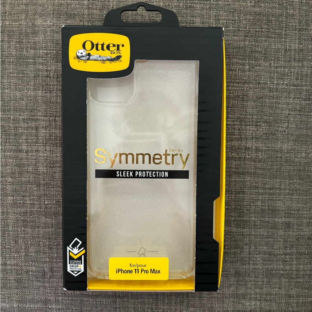 OtterBox Symmetry Clear Case with Glitter for Iphone 11 Pro Max